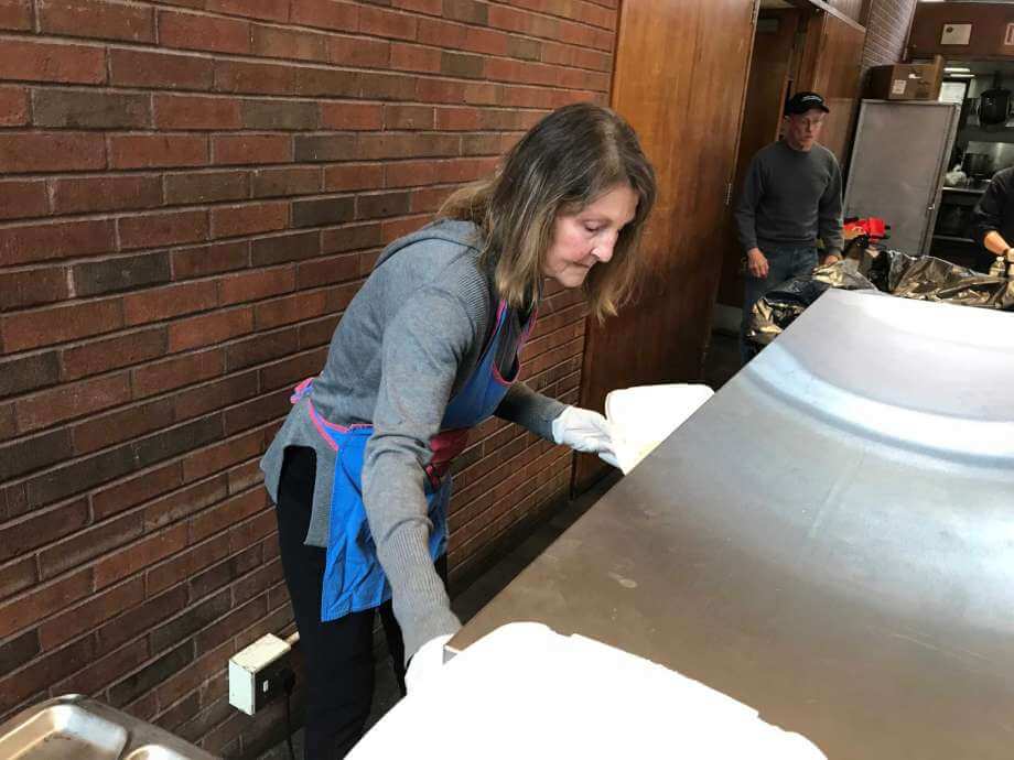 Photo from New Haven Register Press: New Haven Soup Kitchen Offers Help to Furloughed Federal Workers