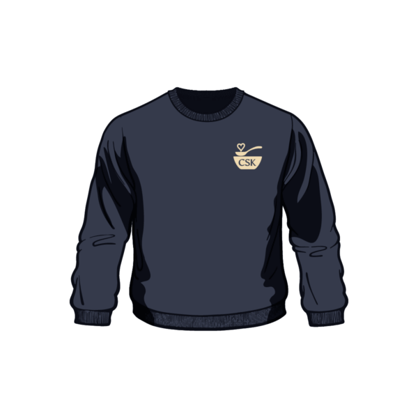 CSK Crewneck Sweatshirt, front, blue
